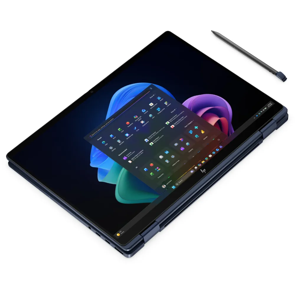 Zdjęcie produktu Laptop HP EliteBook X Flip G2i 14 E5SJ0ET - Core Ultra 5 335/14" WUXGA IPS MT/RAM 32GB/SSD 512GB/5G/Granatowy/Windows 11 Pro/3OS