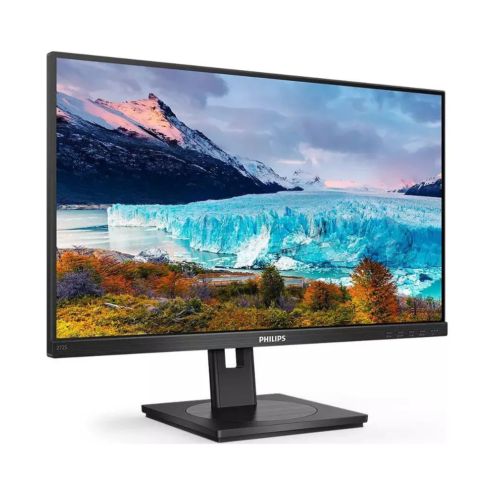 Zdjęcie produktu Monitor Philips 272S1AE 272S1AE/00 - 27"/1920x1080 (Full HD)/75Hz/IPS/4 ms/pivot/Czarny