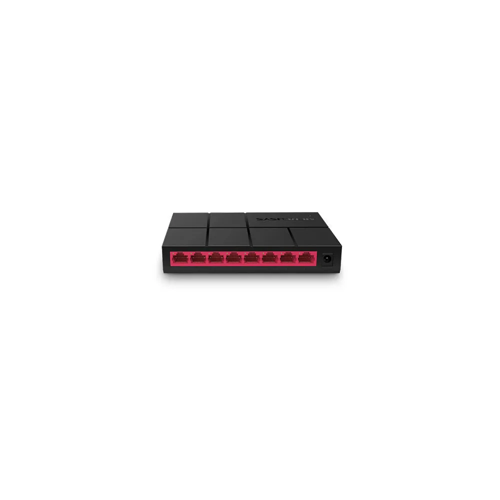 Switch niezarządzalny Mercusys MS108G - Desktop 8 x LAN 10|100|1000Mbps