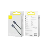 Kabel Baseus Crystal Shine USB-C CAJY000701, PD 100W, USB 2.0, 2 m, Czarny | Sklep ITnes.pl, IT for BUSINESS