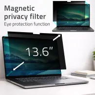 Filtr prywatyzujący RODO Qoltec 51077 - do MacBook Air 13.6", Ochrona wzroku, Panoramiczny