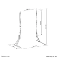 Stopka pod TV Neomounts TV Stand DS45-430BL19 - 23-75", Czarna