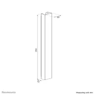 Maskownica kabli Neomounts by Newstar Cable cover ADS06-123BL - Magnetyczna, Czarna