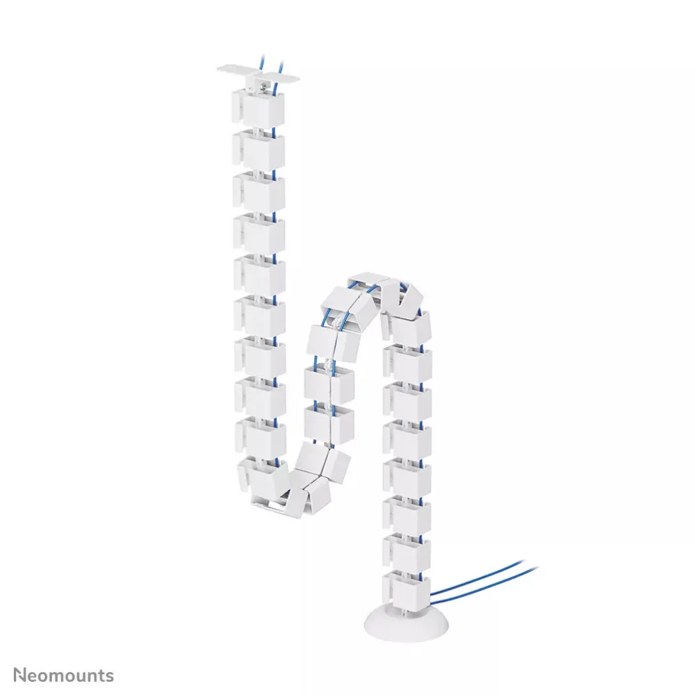 Prowadnica kabli Neomounts by Newstar Cable Spine ADS06-130WH - Przykręcana, Biała