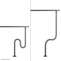 Prowadnica kabli Neomounts by Newstar Cable Spine ADS06-132BL - Magnetyczny, Czarna