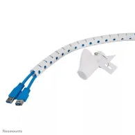 Organizer na kable spiralny Neomounts by Newstar Cable Sleeve ADS06-141WH - na 1-4 kable, Biały