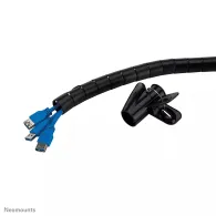 Organizer na kable spiralny Neomounts by Newstar Cable Sleeve ADS06-142BL - na 1-5 kabli, Czarny