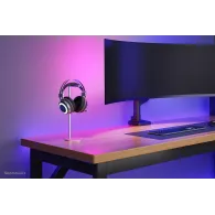 Stojak na słuchawki Neomounts by Newstar Headset Stand ADS11-170SL - Aluminium, Srebrny