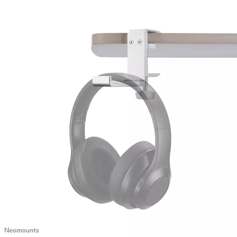 Wieszak na słuchawki Neomounts by Newstar Headset Stand ADS11-171SL - Aluminium, Srebrny