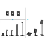 Uchwyt podłogowy na tablet Neomounts by Newstar Tablet Floor Stand FL15-628BL1 - Czarny