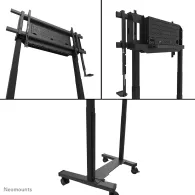 Stojak podłogowy do monitorów i TV Neomounts by Newstar MOVE Lift XL 75-115" FL55-975BL1 - Czarny