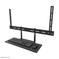 Uchwyt z półką na klawiaturę i mysz Neomounts by Newstar Keyboard Shelf Kit 43-110" AV40-500BL - VESA 200x200-800x600, Czarny