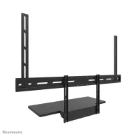 Uchwyt z półką na klawiaturę i mysz Neomounts by Newstar Keyboard Shelf Kit 43-110" AV40-500BL - VESA 200x200-800x600, Czarny