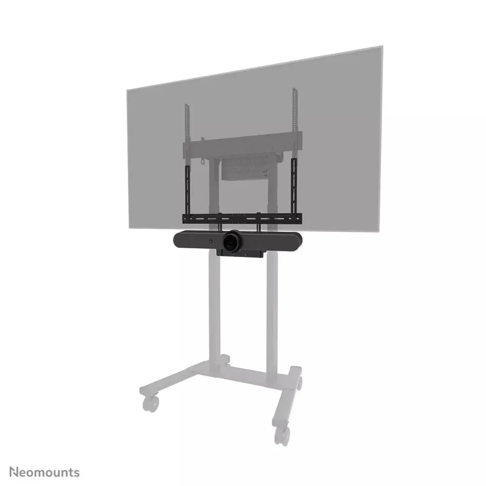 Uchwyt z półką na videobar i laptopa Neomounts by Newstar Videobar and Laptop Shelf Kit 43-110" AV60-500BL - VESA 200x200-800x600, Czarny