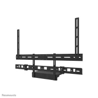 Uchwyt z półką na videobar i laptopa Neomounts by Newstar Videobar and Laptop Shelf Kit 43-110" AV60-500BL - VESA 200x200-800x600, Czarny
