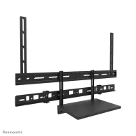 Uchwyt z półką na videobar i laptopa Neomounts by Newstar Videobar and Laptop Shelf Kit 43-110" AV60-500BL - VESA 200x200-800x600, Czarny