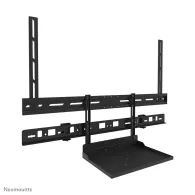 Uchwyt z półką na videobar i laptopa Neomounts by Newstar Videobar and Laptop Shelf Kit 43-110" AV60-500BL - VESA 200x200-800x600, Czarny
