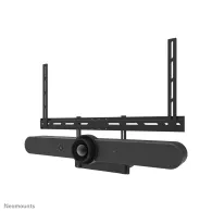 Uchwyt z półką na videobar i laptopa Neomounts by Newstar Videobar and Laptop Shelf Kit 43-110" AV60-500BL - VESA 200x200-800x600, Czarny