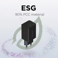 Ładowarka sieciowa Lenovo GaN Nano 65W Adapter G0A6GN65EU, 1x USB-C, Czarna | Sklep ITnes.pl, IT for BUSINESS