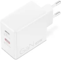 Ładowarka sieciowa Lenovo Dual USB-C 65W GaN Charger G0A6065WEU, 2x USB-C, Biała | Sklep ITnes.pl, IT for BUSINESS