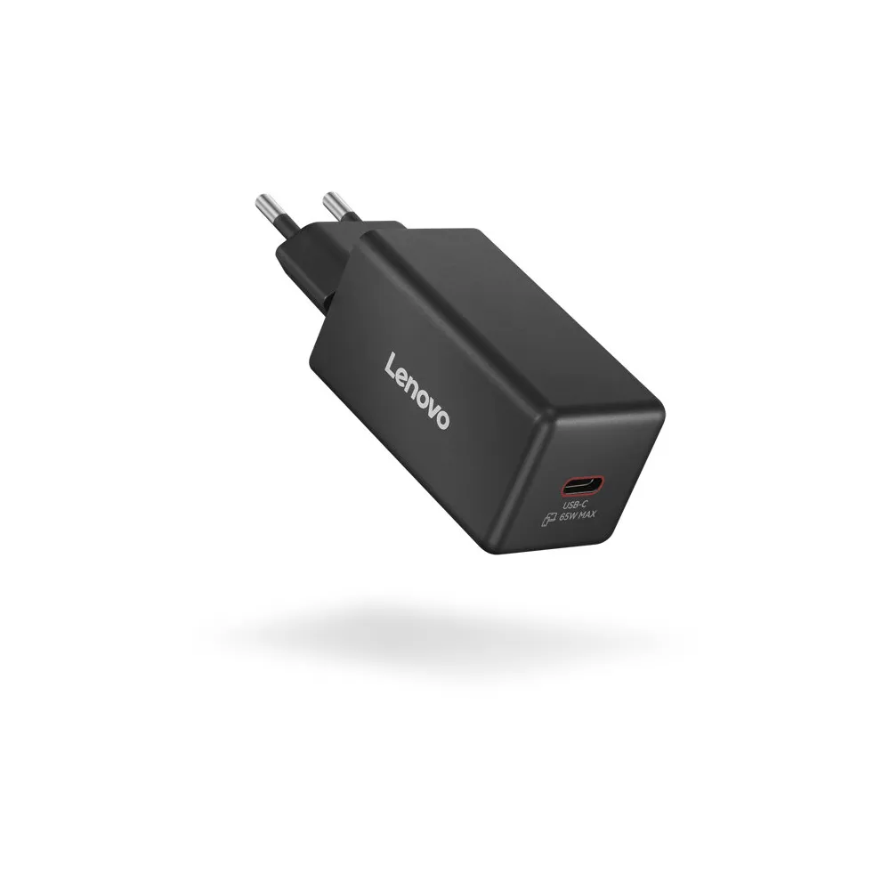 Ładowarka sieciowa Lenovo 65W Mini USB-C GaN Charger G0A665WBEU, 1x USB-C, Czarna | Sklep ITnes.pl, IT for BUSINESS