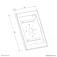 Ramka na tablet Neomounts by Newstar Tablet Casing 12,4-13" WL15-602BL1 - 31,5-33 cm, Czarna