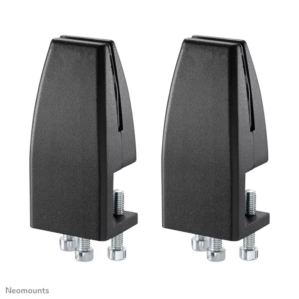 Uchwyty na ściankę biurka Neomounts by Newstar Desk Clamp Set NS-CLMP25BLACK - max 5 kg, 2 sztuki, Czarne