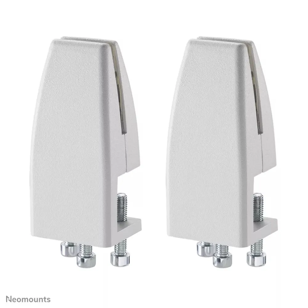 Uchwyty na ściankę biurka Neomounts by Newstar Desk Clamp Set NS-CLMP25WHITE - max 5 kg, 2 sztuki, Czarne
