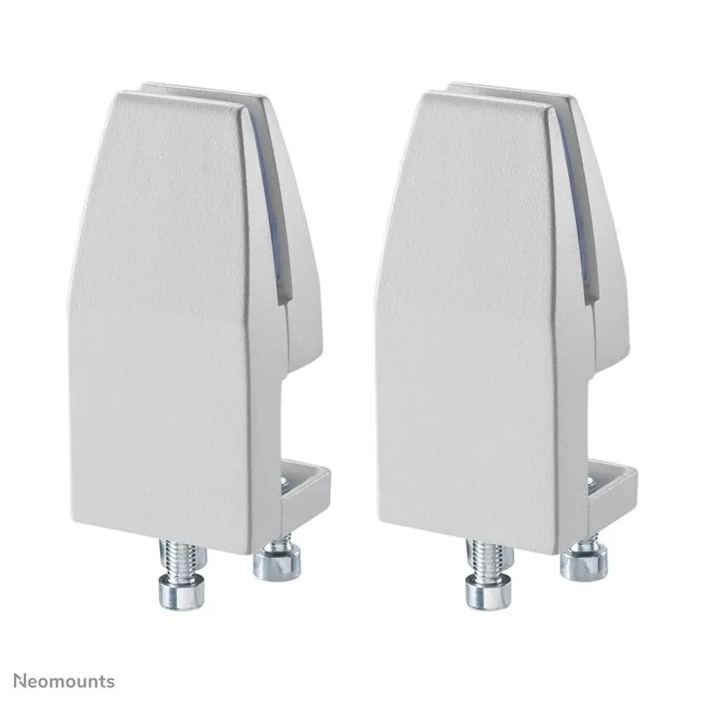 Uchwyty na ściankę biurka Neomounts by Newstar Desk Clamp Set NS-CLMP40WHITE - max 5 kg, 2 sztuki, Białe