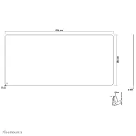 Biurkowe szkło ochronne Neomounts by Newstar Safety Screen With Tempered Glass NS-GLSPROTECT140 - 138 x 65 cm