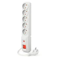 Listwa antyprzepięciowa Acar F5 (5 M) SZARY - 5 gniazd/5 m/Szara