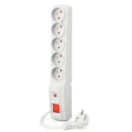 Listwa antyprzepięciowa Acar F5 (5 M) SZARY - 5 gniazd/5 m/Szara