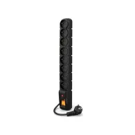 Listwa zasilająca Acar S8 (1.5 M) CZARNY - 8 gniazd, 1,5 m, Czarna