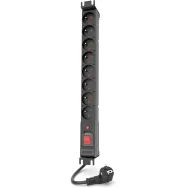 Listwa zasilająca rack Acar PDU RACK 16A W2406 - Uchwyt 19", 8 gniazd, 1,5 m