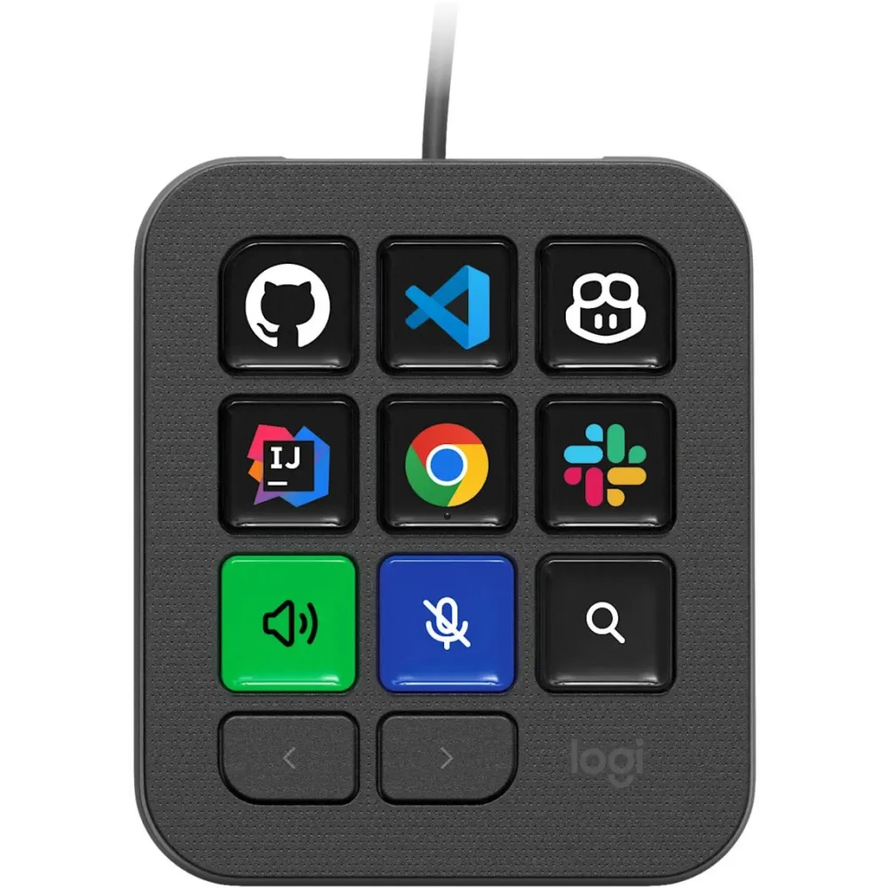 Konsola sterująca Logitech MX Keypad 920-013891 - Grafitowa
