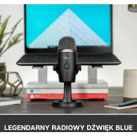 Mikrofon Logitech Blue Yeti Nano 988-000401 - USB, Czarny