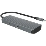 Stacja dokująca ICY BOX 6-in-1 Travel Dock IB-DK4022A-CPD - 4x USB-A, USB-C, HDMI