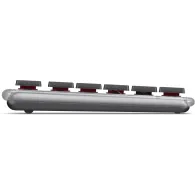 Klawiatura bezprzewodowa Lenovo Wireless Multi-Mode Low-Profile Mechanical Keyboard 8000 4Y41V37344 - US English, Szara