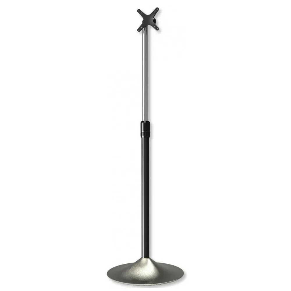 Stojak podłogowy na monitor Techly LCD/LED/Plazma 13-27" 022632 - 22 kg/Kolor srebrny/Czarny | Sklep ITnes.pl - IT for BUSINESS