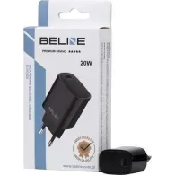 Ładowarka sieciowa Beline 20W BLNCB20 BELI02158 - 1x USB-C, PD 3.0, bez kabla, Czarna