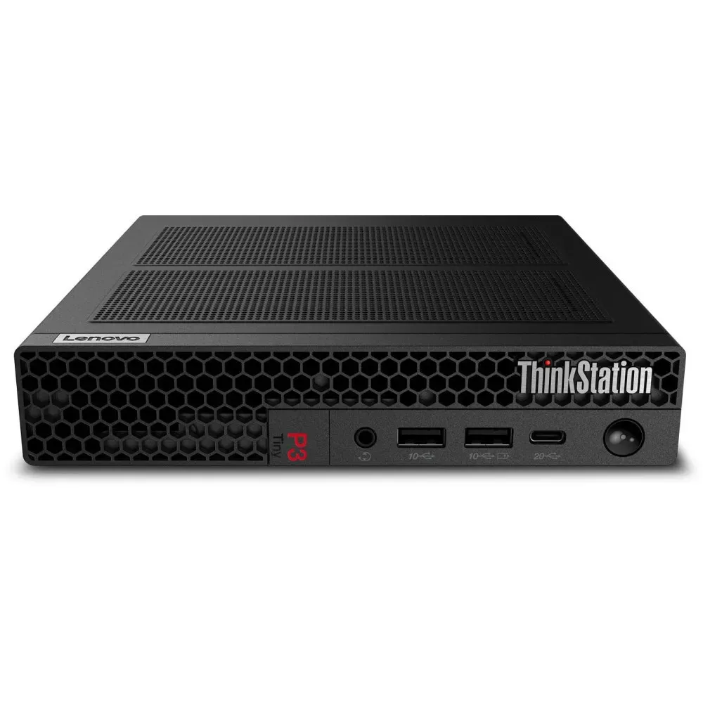 Stacja robocza Lenovo ThinkStation P3 Tiny Gen 2 30K5006FPB - Tiny/Core Ultra 7 265 vPro/RAM 16GB/512GB/RTX A400/WiFi/Win 11 Pro/3OS (1Premier)