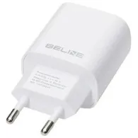 Ładowarka sieciowa Beline 20W BELI02160 - 1x USB-C, 1x USB-A, Biała