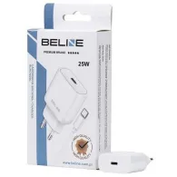 Ładowarka sieciowa Beline 25W GaN BLNCW25C - 1x USB-C, PD 3.0, Kabel USB-C, Biała