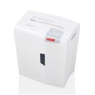 Niszczarka dokumentów HSM Shredstar X5 1043121 - ścinki 4,0x35mm/ 5 arkuszy 80 g/ kosz 18 l/ P-4, Biała