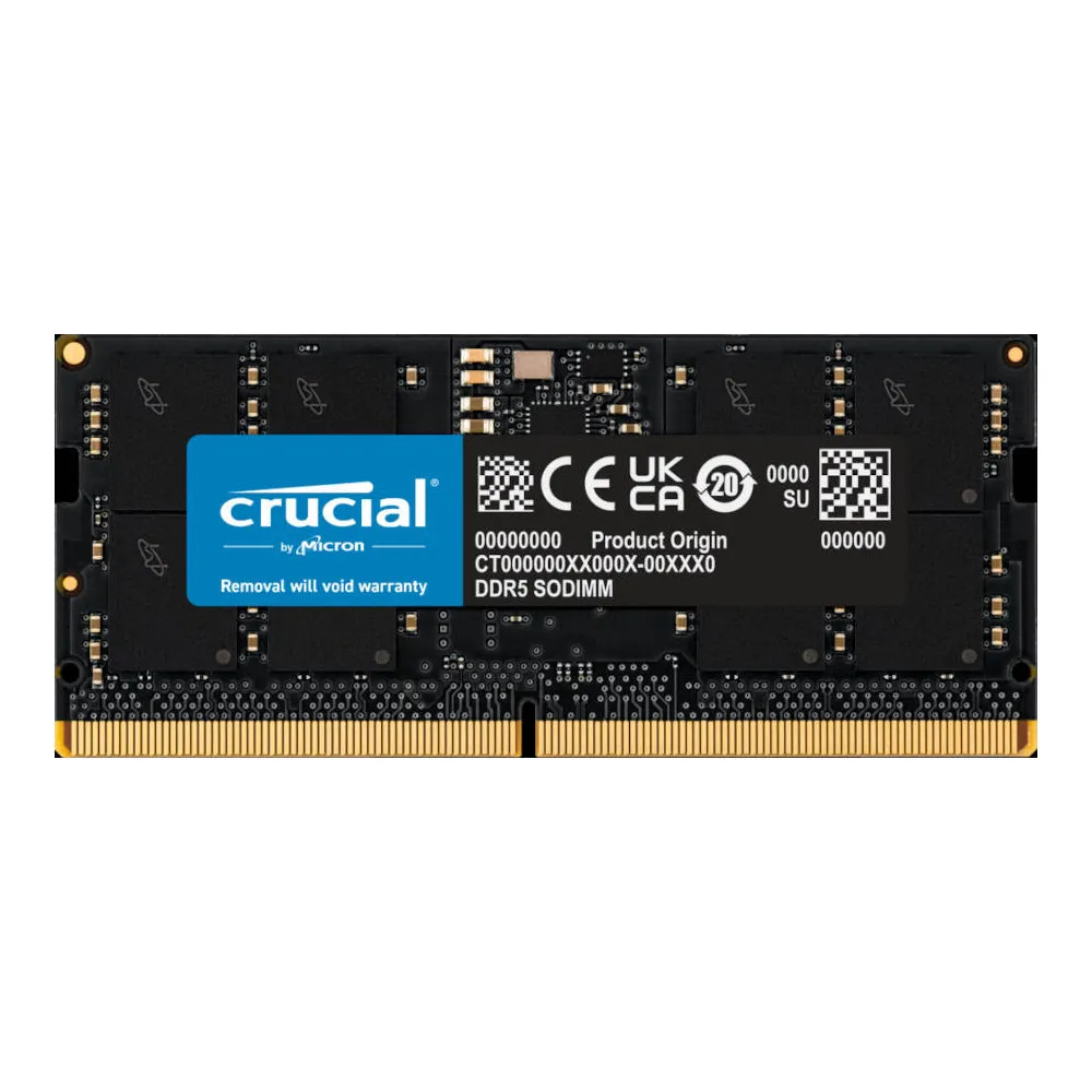 Pamięć RAM 1x32GB SODIMM DDR5 Crucial CT32G56C46S5 - zdjęcie poglądowe 1