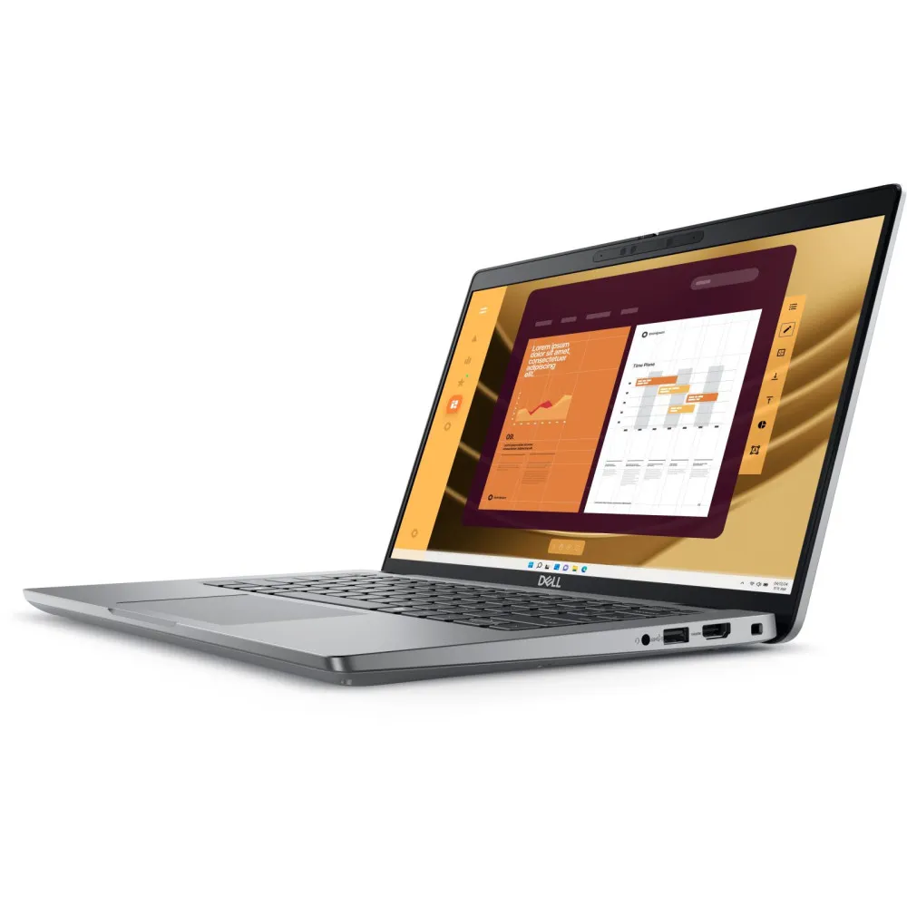Laptop Dell Latitude 14 5450 N016L545014EMEA_VP - Core Ultra 7 165U vPro/14" FHD IPS/RAM 16GB/SSD 1TB/Szary/Windows 11 Pro/3OS - zdjęcie