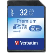 Karta pamięci Verbatim Premium U1 SDHC 32GB 43963, Class 10, UHS-1, V10, 90MB, s, 10MB, s, Czarna | Sklep ITnes.pl, IT for BUSINESS