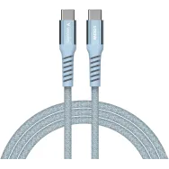 Kabel Verbatim USB-C PD 60W 31856 - 1,2 m, USB 2.0, Magnetyczny, Niebieski