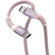 Kabel Verbatim USB-C PD 60W 31857 - 1,2 m, USB 2.0, Magnetyczny, Różowy