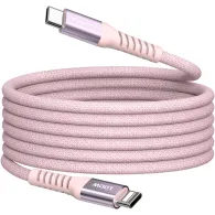 Kabel Verbatim USB-C PD 60W 31857 - 1,2 m, USB 2.0, Magnetyczny, Różowy